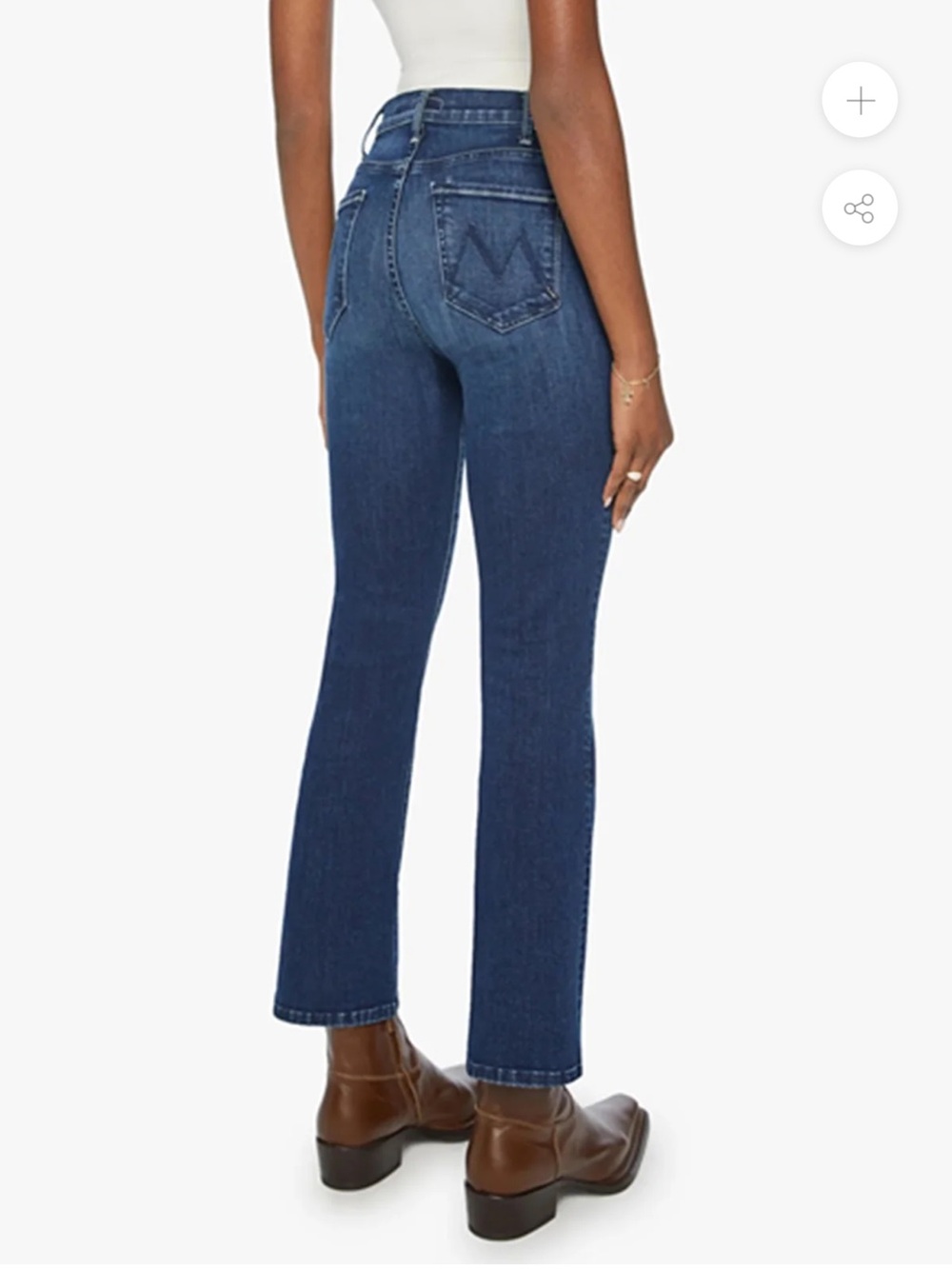 MOTHER Denim The Hustler Ankle Jeans in Heirloom Size 26 Great Condition - Picture 3 of 13